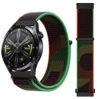 22/20mm Band For Samsung Galaxy Watch 5 3 4 classic 5 Pro active 2/Gear S3 Nylon loop correa Bracelet Huawei watch GT3 Pro strap Straps