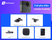 Trả góp 0%GoPro Fusion 360 camera - Bảo hành 1 đổi 1 trong 12 tháng