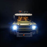 Kyglairng ชุดไฟ Led สำหรับ 42110 Technic Series Defender (รุ่นคลาสสิก) ชุดสร้างบล็อก (รวมเฉพาะแสง)