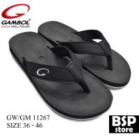 gambol รุ่น GW/GM 11267 สีดำ ผลิตจาก GBOLD Technology™ คุณภาพมาตรฐานของแกมโบล นุ่ม เบา สบายเท้า ของแท้ 100%