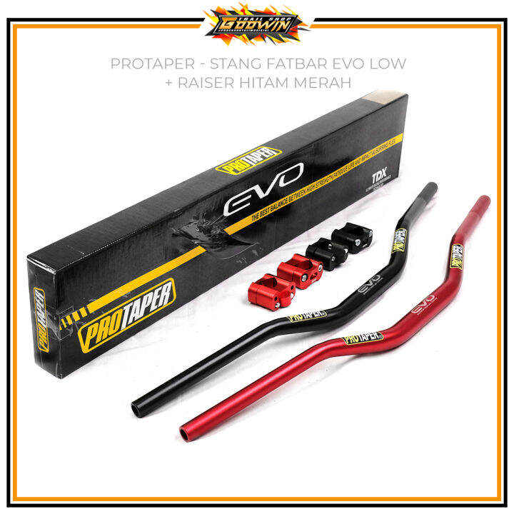 Stang Setang Fatbar Protaper Evo Low 4 Mm Plus Raiser Peninggi Stang