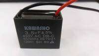 Capacitor 3.5MF. 5% 50/60Hz. 450Vacอะไหล่ มอเตอร์กำลังหรือวงจร อินเวอร์เตอร์
