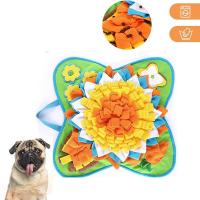 Dog Sniff Mat Snuffle Feeding Dog Mat แบบพกพา Treats Feeding Interactive Feed เกม Snuffle Pad สำหรับสัตว์เลี้ยงขนาดเล็กกระต่าย