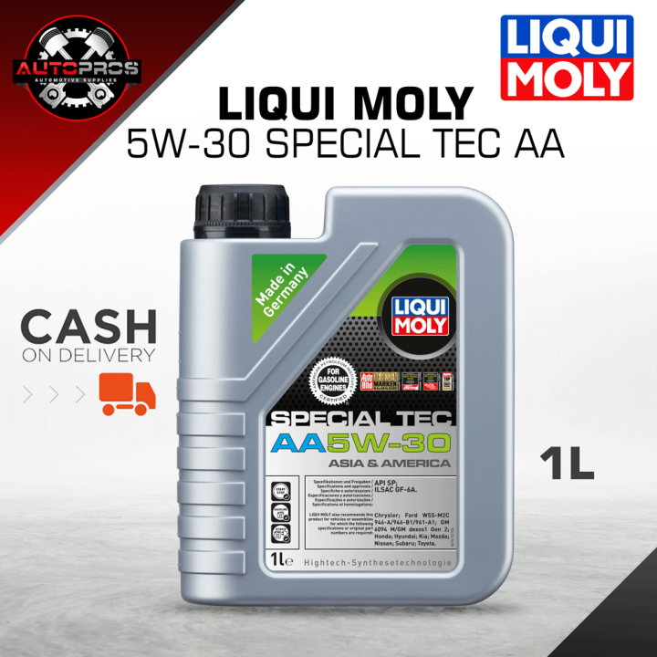 LIQUI MOLY Special Tec AA SN/CF ILSAC GF-5 5W30 Synthetic Engine Oil 1 ...