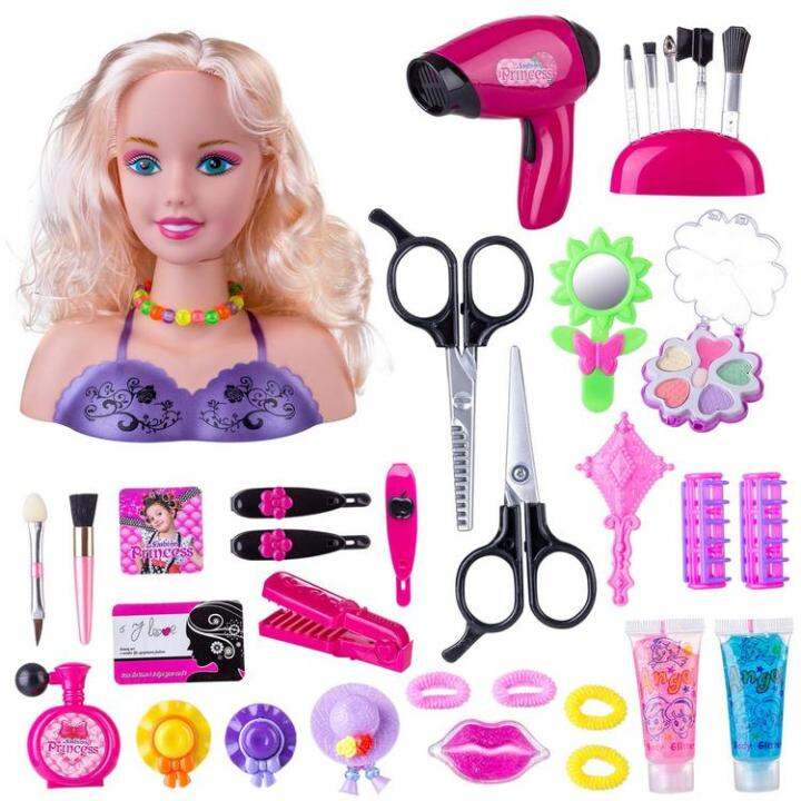 Kids Hair Styling Kit 35pcs Doll Hair Beauty Dress Up Salon Set Beauty Salon Set with Hairdryer and Other Accessories for Kids heathly Kids Hair Styling Kit 35pcs Doll Hair Beauty Dress Up Salon Set Beauty Salon Set with Hairdryer and Other Accessories for Kids heathly