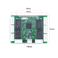 Fast Switch Mini 8 Port Ethernet TAP Switch 10100Mbps Network Switch HUB Pcb Module Board For System Integration Module