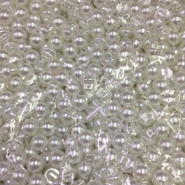 กระดุมมุกเจ้าสาว-มีสีดำด้วยค่ะ