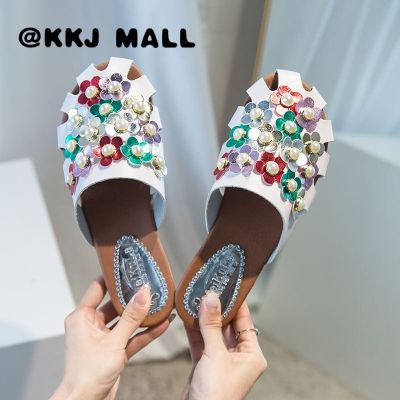 KKJ MALL รองเท้า ผู้หญิง รองเท้า แตะ รองเทัาแตะหญิง 2022 ใหม่ 010610