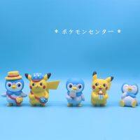 {Icc toy}Tomy ญี่ปุ่น PC โปเกมอน Piplup รูป Pikachu ตุ๊กตาของเล่นการกระทำผลิตภัณฑ์สำเร็จรูปน่ารัก Gashapon