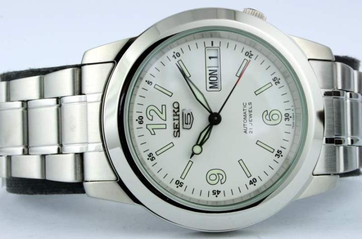 นาฬิกา-ไซโก้-ผู้ชาย-seiko-5-automatic-รุ่น-snke57k1-automatic-mens-watch-cafenalika