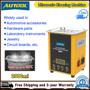 Corrosion Resistant+Rust Resistant AUTOOL CT80 2L Ultrasonic Cleaning