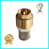 ฟุตวาล์วสปริง PP 1 1/2 นิ้ว สีทองSPRING FOOT VALVE PP 1 1/2IN GOLD **ใครยังไม่ลอง ถือว่าพลาดมาก**