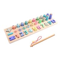 Wooden Blocks Puzzle Board Set Alphabet ABC Learning Educational Toys for Number Counting Early Education Toy