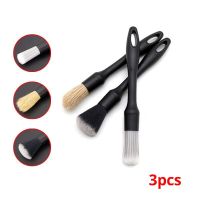 3pcs Car Air Conditioning Vent Cleaning Brush Crevice Sweep Dust Duster Car Interior with Brush Car Wash Tool Set