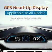 รถออนบอร์ดคอมพิวเตอร์เชื้อเพลิงไมล์สัญญาณเตือน Head Up Display Auto Speedometer UK