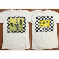 R.e.m. วงดนตรีร็อคหมดเวลาเสื้อยืด Vtg 90S REM เสื้อยืดกราฟิกวงดนตรี