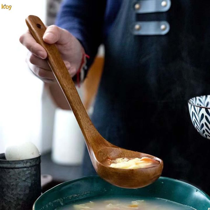 kidy-อุปกรณ์ทำอาหารจากไม้กันชื้นสำหรับตะหลิวครัวของขวัญของใช้ในครัวเรือนสำหรับวันหยุดงานขึ้นบ้านใหม่