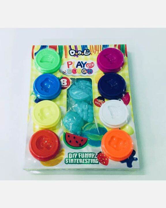 Suisui Fashion Shop 8 Colors Mud Set DIY Play Dough Kid Art Clay