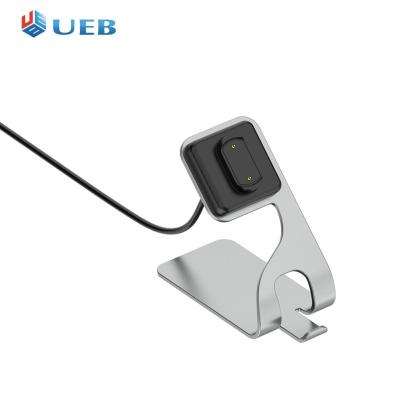 แท่นวางสายชาร์จแท่นชาร์จ USB อะลูมิเนียมอัลลอยมีความปลอดภัยป้องกันหลายระดับสำหรับ Amazfit T-Rex Ultra