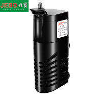 JEBO Mini Aquarium กรอง5W Submersible Filter ฟองน้ำกรองถังปลาขนาดเล็ก Submersible ปั๊มเพิ่ม Air Oxygen AP115F