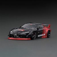 LB-WORKS TOYOTA SUPRA (A90) Black/Red 1/18 (IGNITION MODEL)