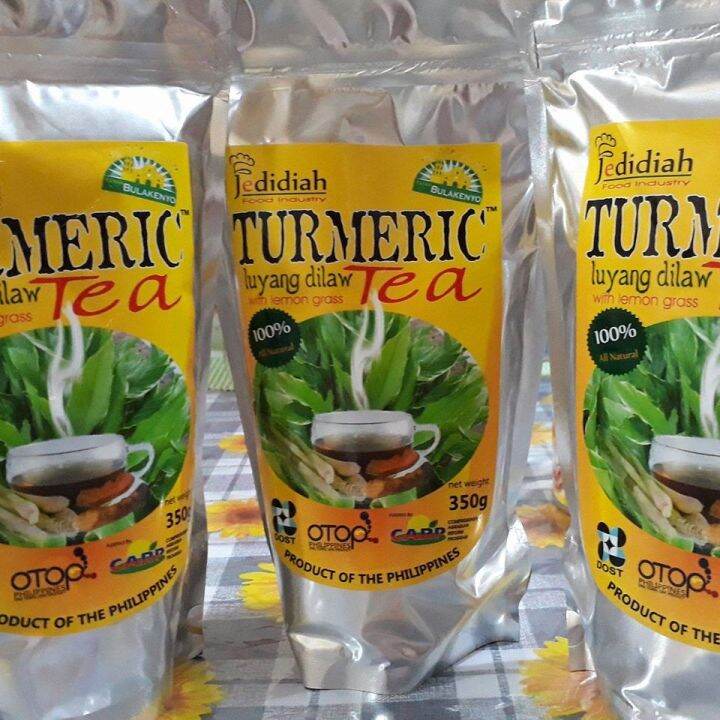 Jedidiah Turmeric Tea Luyang Dilaw with Lemon Grass (350g) Lazada PH