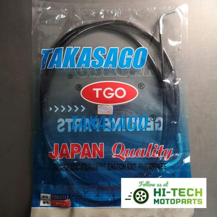 TAKASAGO Honda Dio Throttle Cable with Quick Throttle (Big Carb