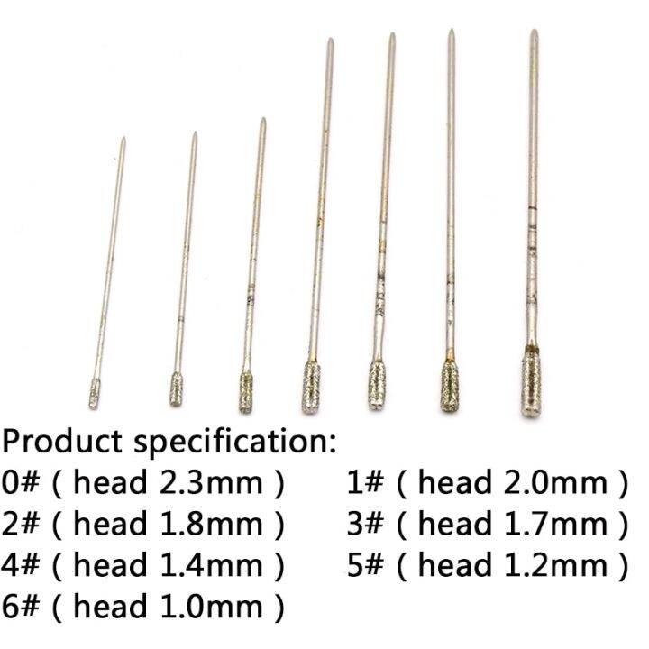 10ชิ้น1-0-1-2-1-4-1-7-1-8-2-0-2-3เครื่องมือตัดและเจียร-mm-เจาะบิตแข็งเข็มเจาะรูต่างหูแอเมทิสต์หยกเครื่องมือไฟฟ้าแก้วเซรามิค