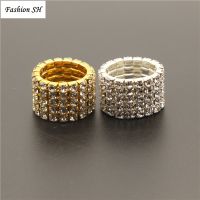 Scarf Buckle Ring Alloy Crystal Women High-grade Cross Fashion Scarf Ring Holder Clip M40167