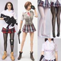 TYM023 TYM025 TYM026 TYM-126 1/6 Scale Sexy Student Plaid Skirt Stockings Shirt Knitted Vest Suit Model for 12 Body