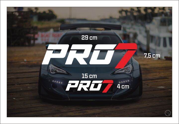 Stiker PRO7 Cutting Sticker Logo pro 7 Viral | Lazada Indonesia