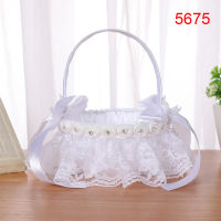 Jingg HONG ✨Hot Sale Elegant Wedding Supplies Flower Basket Simulation Petals Party Home Decor-Gift