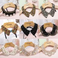 【DT】hot！ Beaded Collar Choker Necklace Fake s Clothing Accessories False