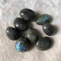 Wholesale 4Pcs Natural Labradorite Bead Healing Tumble StonesBlue Lace Agate Tumbled Stone Healing ChakraApprox 18-25mm