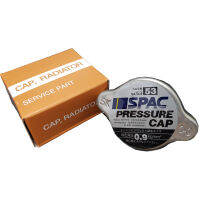 SPAC ฝาปิดหม้อน้ำ สำหรับรถเก๋ง มอเตอร์ไซค์ ฝาเล็ก วงยางด้านใน 28 มม. Stainless Steel Radiator Cap for motorcycle Choko