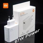Bộ Sạc Nhanh 67W Bộ Chuyển Đổi Điện Chính Hãng 6A Type C Cáp Dữ Liệu Sạc