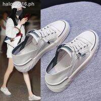 COD DSFGRTUTYIII ♣∏❇Little white shoes female 2020 new students all-match flat bottom net red soft two wear women s casual summer sneakers single