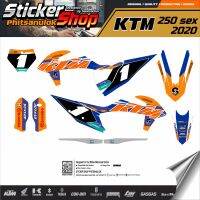 สติ๊กเกอร์ติดรถ วิบาก เอ็นดูโร่ รุ่น ktm 250sfx 2020 No.14