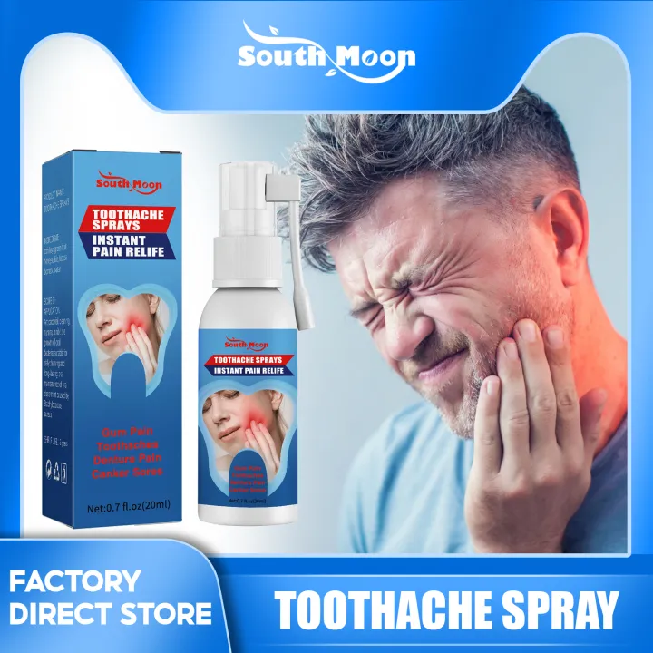 South Moon Instant Tooth Pain Relief Spray Effective Treatment Teeth ...