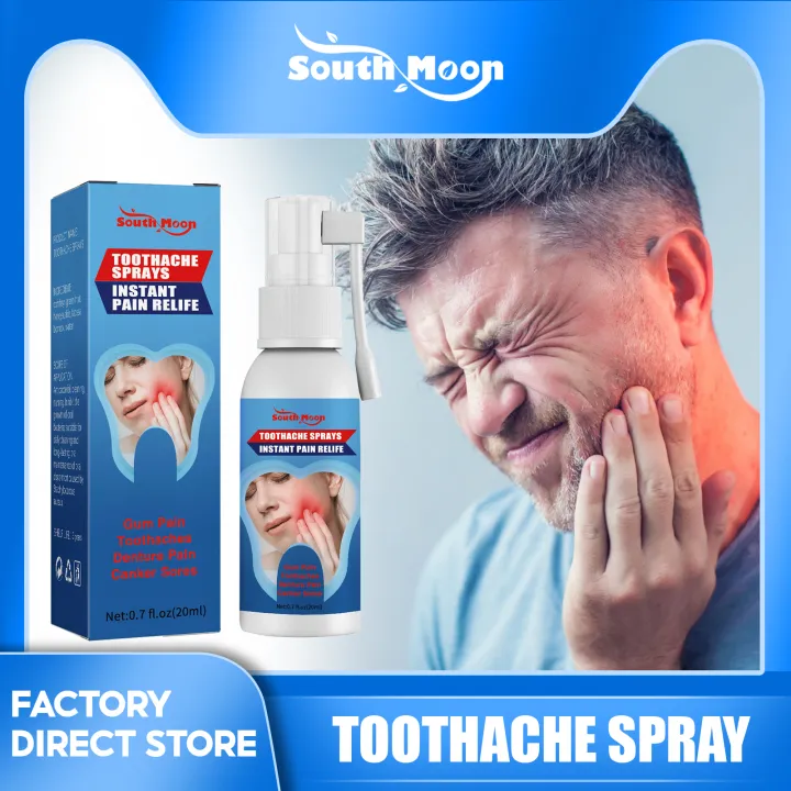 South Moon Instant Tooth Pain Relief Spray Effective Treatment Teeth