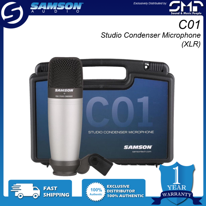 SAMSON C01 Large Diaphragm Condenser Microphone Lazada PH