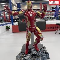 New Marvel Anime 50cm Iron Man Avenger Alliance 4 Resin Statue Bedroom Decoration Model Mk43 Decoration Collection Birthday Gif