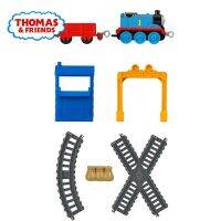 ชุดแทร็กมาสเตอร์รถไฟ Thomas And Friends ชุดจดหมายจัดส่งชุดพลาสติก GFF10ชุดวงโคจรต้นแบบของเล่นเด็กของขวัญคริสต์มาส