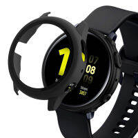 NINKI Samsung Galaxy Watch Active 2 40Mm 44Mm Matte Case พร้อมตัวป้องกันหน้าจอ,Anti-Scratch กันกระแทก Matte Hard PC Cover และ Hard PET Screen Protector Full Coverage Case สำหรับ Galaxy Watch Active 2