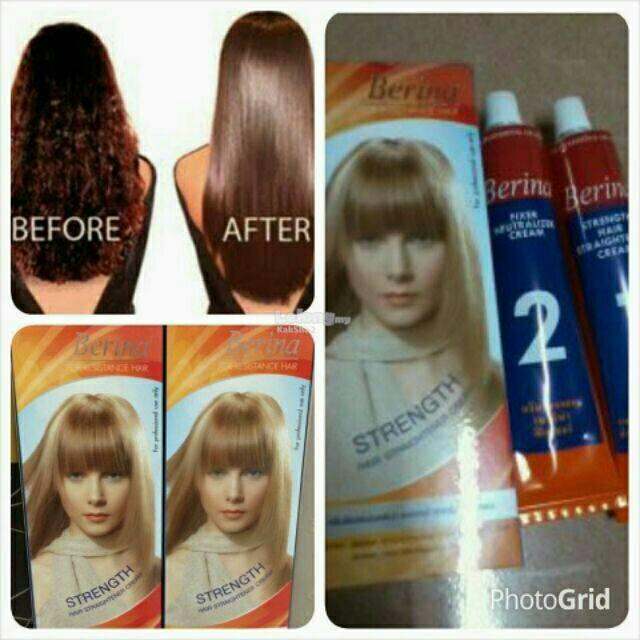 Berina Hair Straightener Cream Lazada
