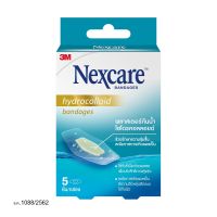 NEXCARE HYDROCOLLOID BANDAGES 5 EACH เน็กซ์แคร์™ แผ่นปิดแผลไฮโดรคอลลอยด์ 5 ชิ้น