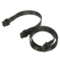 New Product Power Extension Cable 60Cm 18AWG 8 Pin Male To Dual 8Pin(6+2) Male PCI-E Video Graphics Card Power Cable