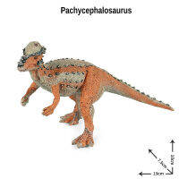 19ซม.Pachycephalosaurus แบบจำลองแข็งทึบ Big พลาสติกไดโนเสาร์ตัวเลขการกระทำตุ๊กตาสัตว์ Jurassic โลกแห่งของเล่นสำหรับชาย