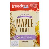 (บรรจุค 2) Freedom Foods Maple Crunch โฮลเกรนธัญพืช