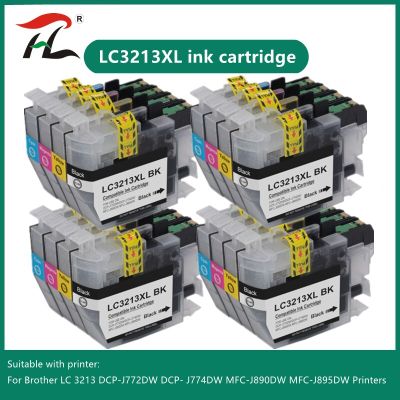 Compatible LC 3211 lc3213 for LC3211 LC 3213 Ink Cartridge For Brother DCP-J772DW DCP-J774DW MFC-J890DW MFC-J895DW Printers Ink Cartridges
